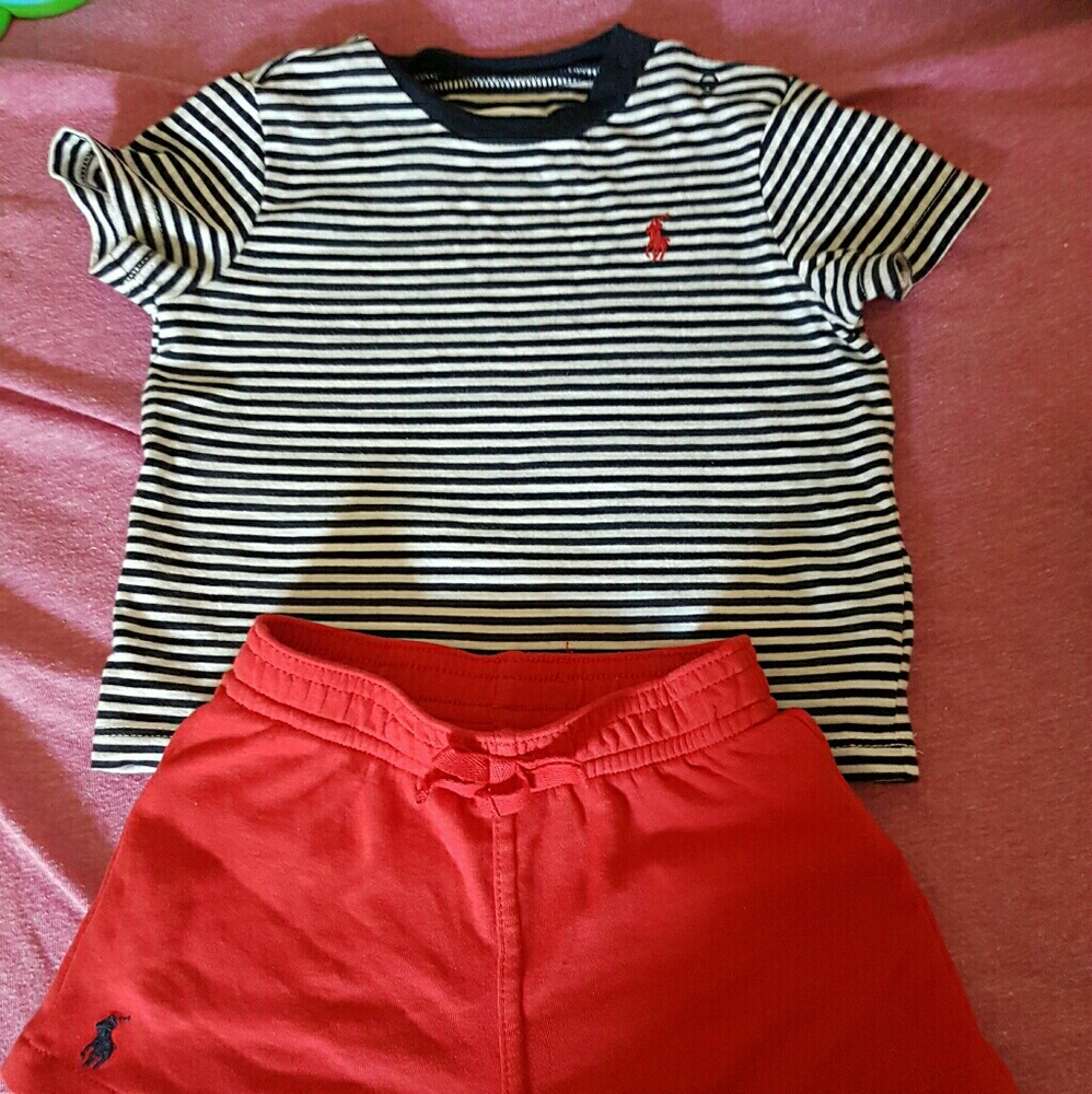 Baby polo outfit